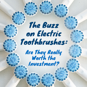 Fort Wayne dentist, Dr. Ryan K. Holmes at Holmes Family & Cosmetic Dentistry, shares some of the facts about electric toothbrushes versus manual, and why the investment is worth it for your oral health!